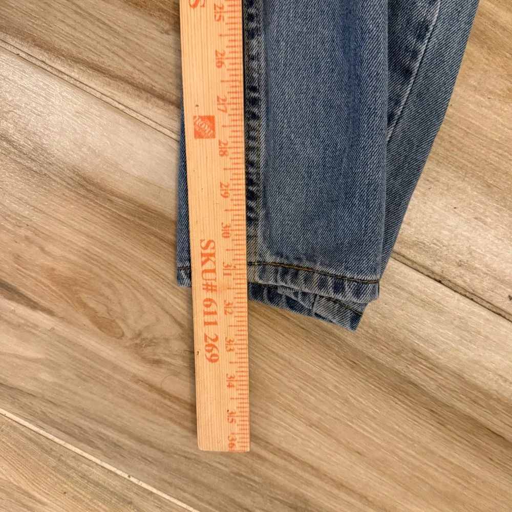 Levis 550 Relaxed Fit Jeans Mens 34x32 Medium‎ Wash Blue Denim Tapered